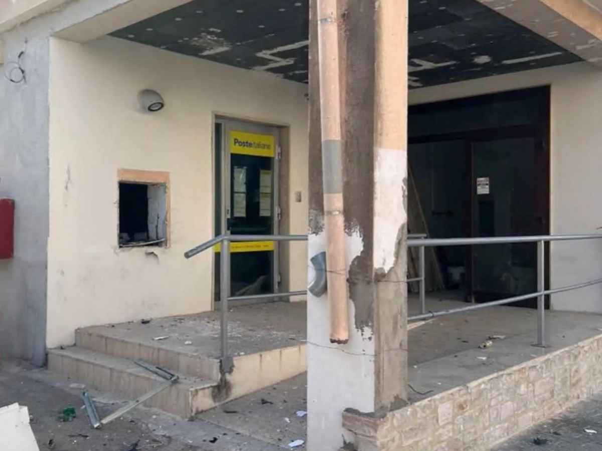 L'esplosione di un Atm con la tecnica della marmotta
