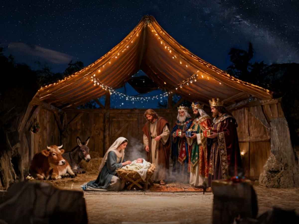Presepe vivente a Casola di Napoli
