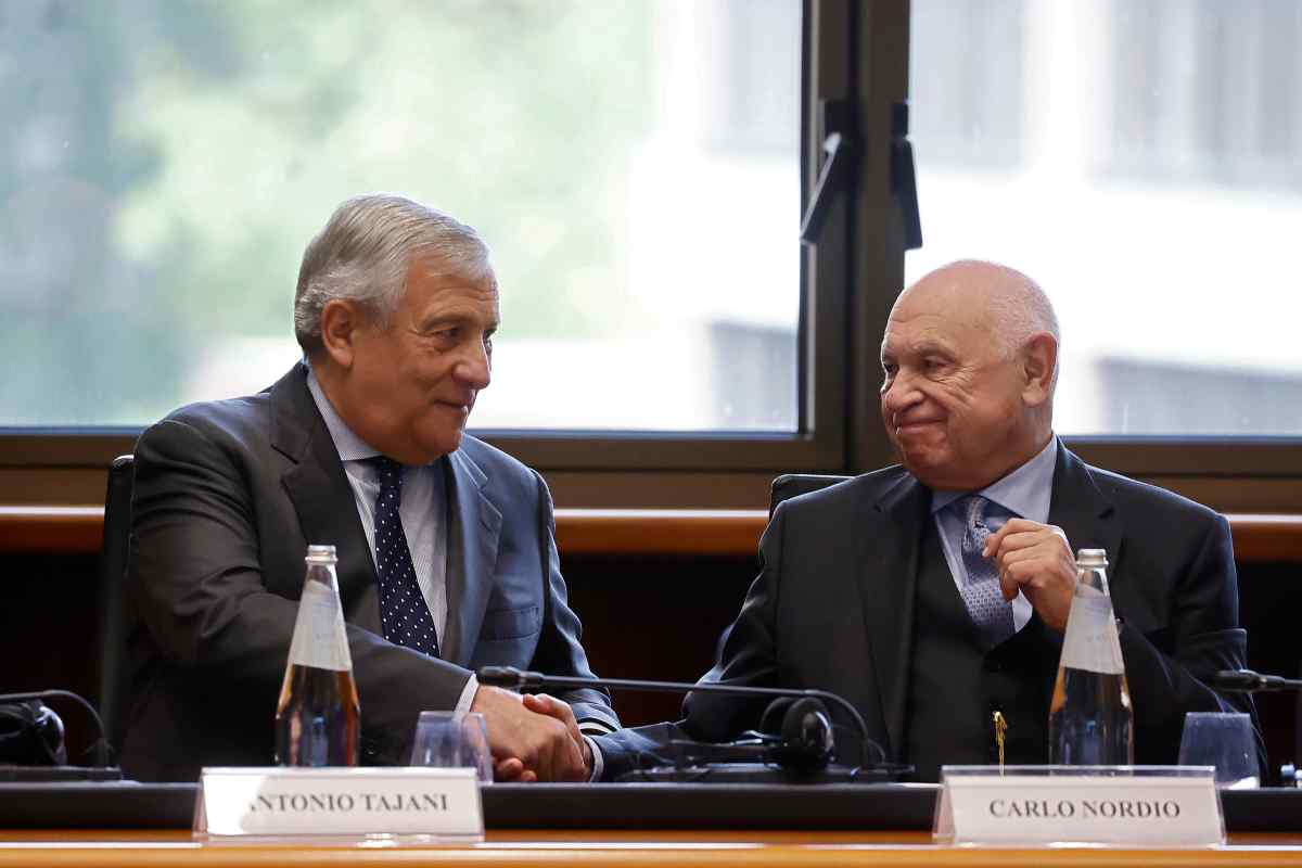 Antonio Tajani e Carlo Nordio