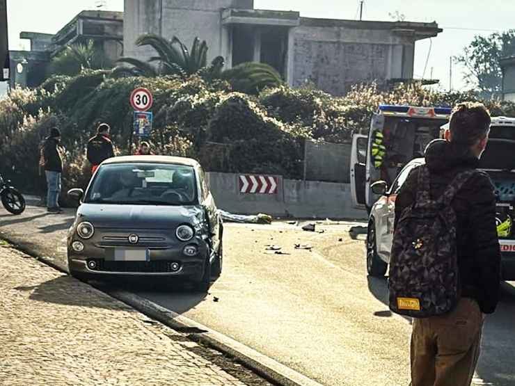 Tremendo incidente a Pozzuoli