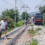 Un guasto alla Circumvesuviana