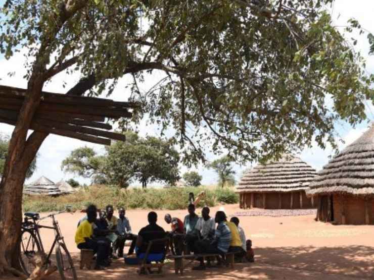 Un villaggio in Uganda