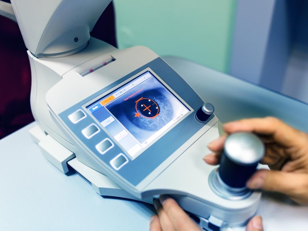 Verifica della cornea