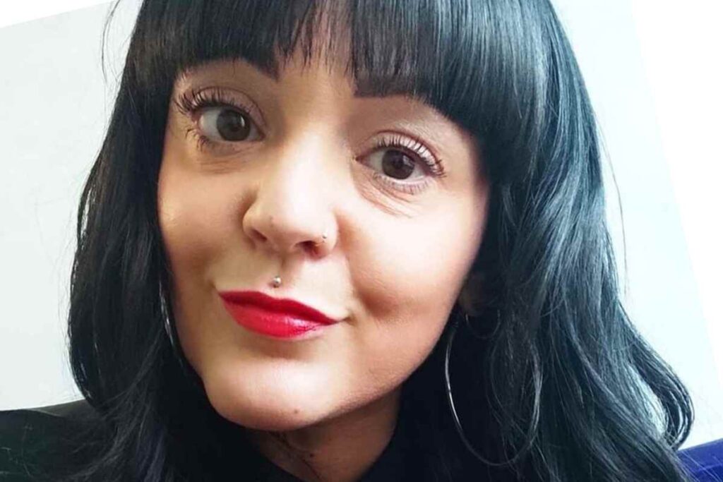 Benedetta Castagnari in un selfie