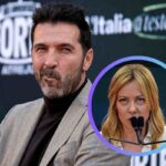 Gigi Buffon e Giorgia Meloni