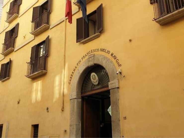 Guardia di finanza di Salerno, caserma