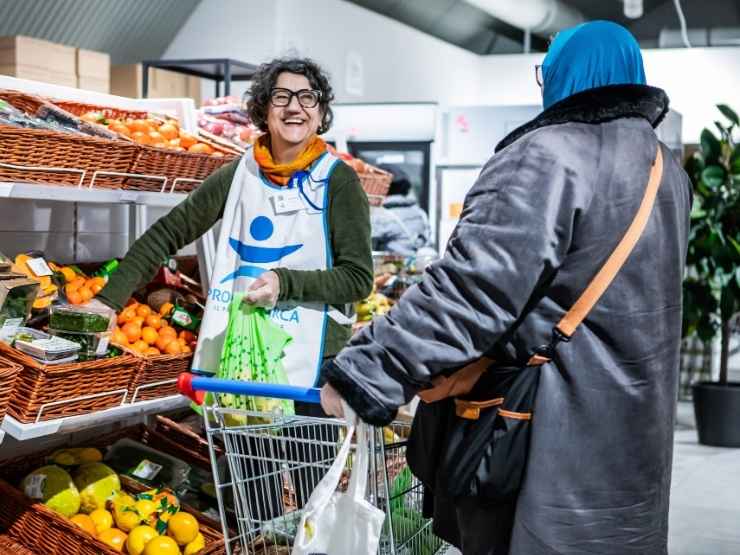 Il Market solidale di Progetto Arca