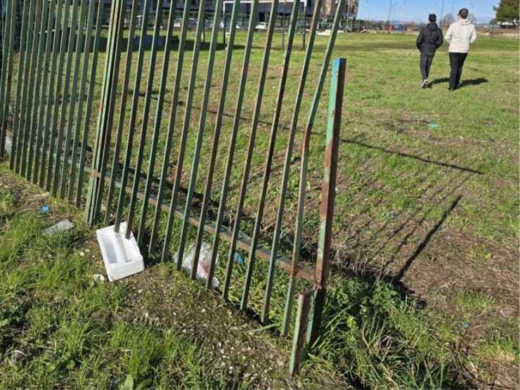 Il campetto di Scampia