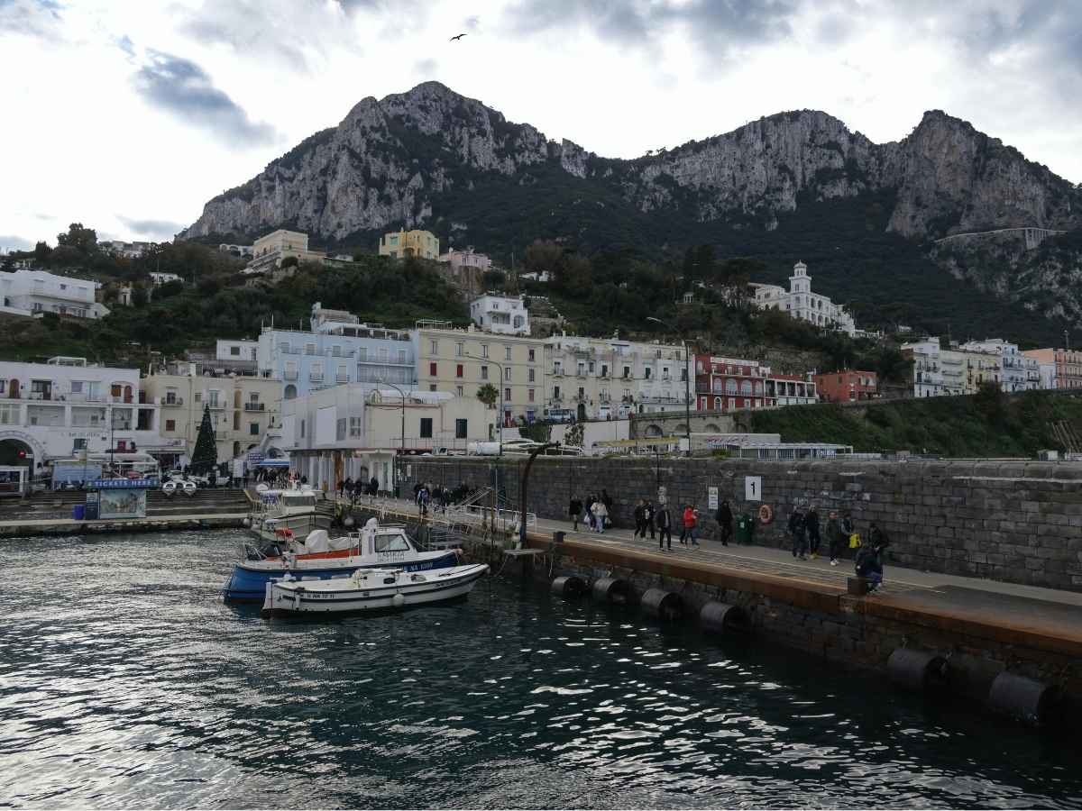 Il porto di Capri
