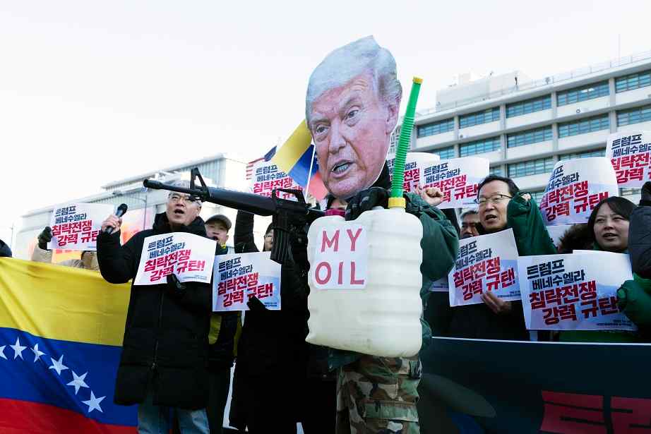 Proteste in Corea del Sud contro Trump