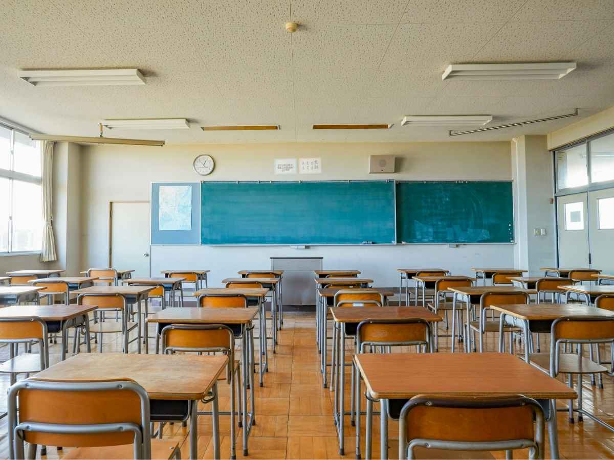 L'aula di una scuola