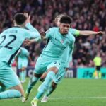 Alisson esulta con i compagni dello Sporting Lisbona dopo un suo gol