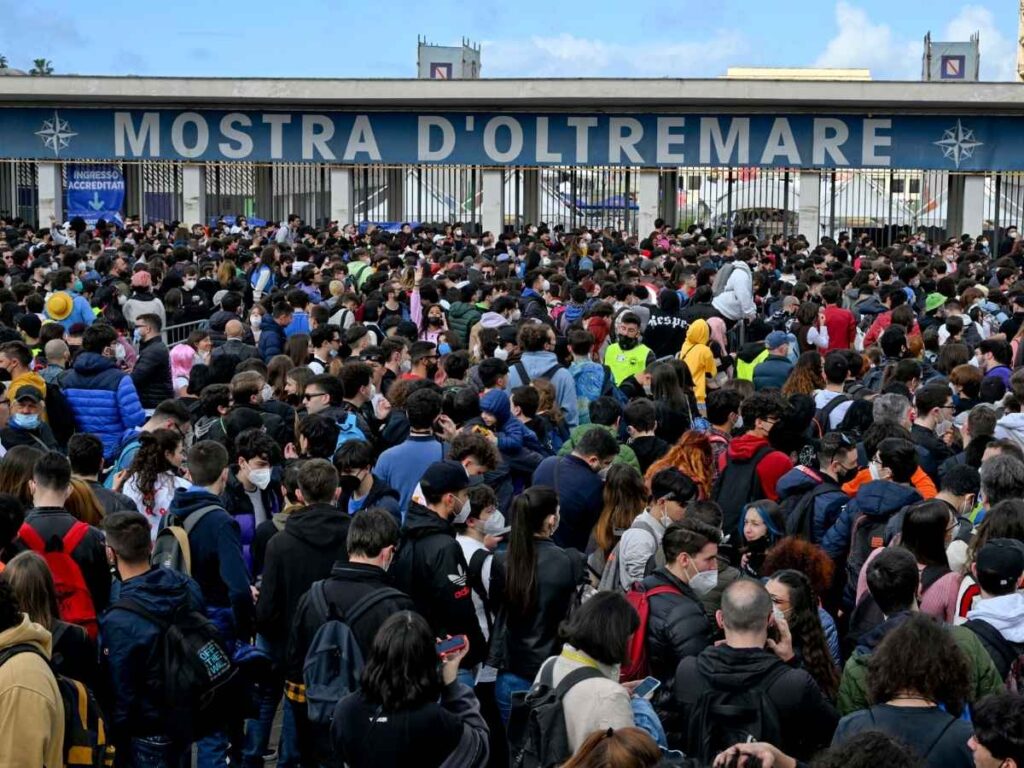 Un evento alla Mostra d'Oltremare di Napoli