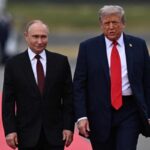 Vladimir Putin e Donald Trump fianco a fianco