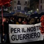 Fiaccolata per il piccolo Domenico