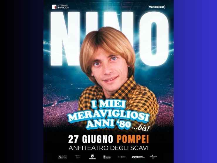 Locandina Nino D'Angelo