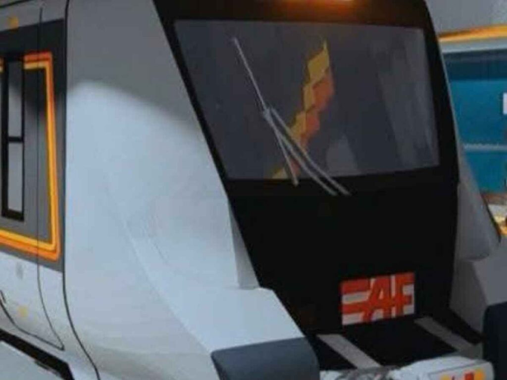 Metro Napoli treno nuovo