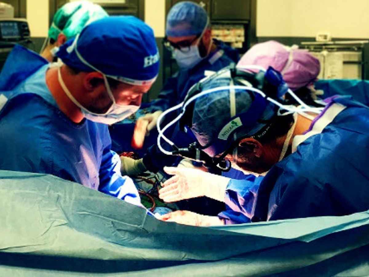 Un intervento chirurgico