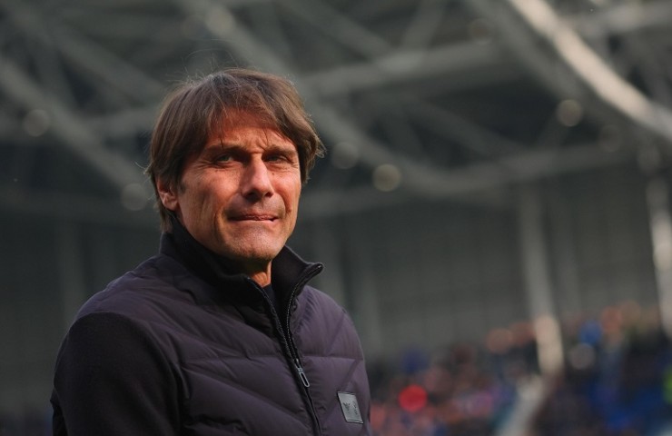 Antonio Conte durante una partita