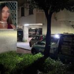 Ylenia Musella, sullo sfondo il luogo del delitto