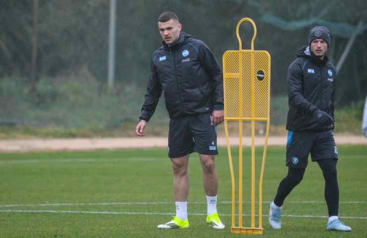 Alessandro Buongiorno durante un allenamento