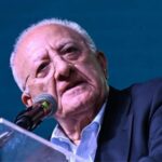 Il neosindaco Vincenzo De Luca