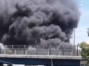 Incendio nella Terra dei fuochi