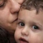 Mamma Patrizia e il piccolo Domenico