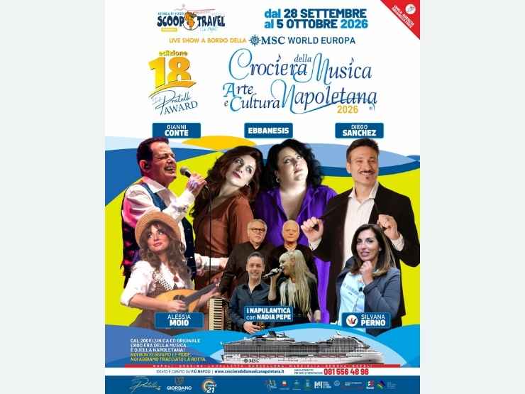 Napoli On Board, la Crociera della Musica