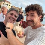 Alessandro Siani fa impazzire la troupe con il gelato nato in suo onore