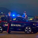 Carabinieri a Napoli, auto elettrica